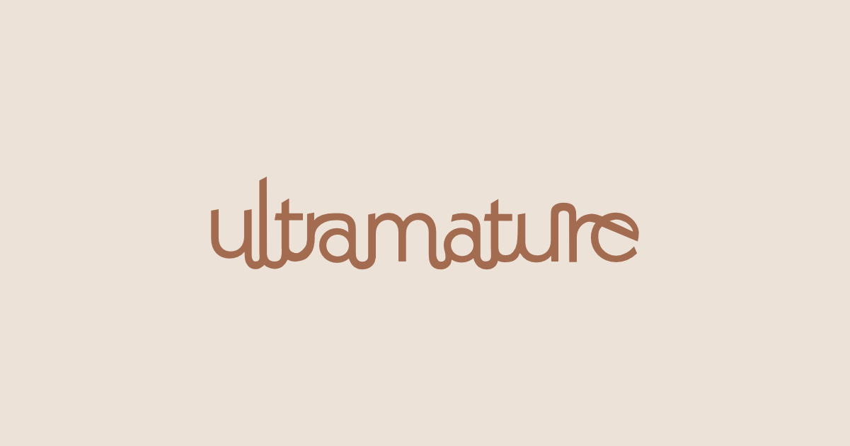 Wordmark 'Ultramature', modified Neue Kabel by Mac Schütz